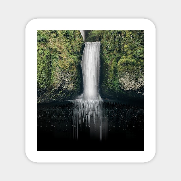 Waterfall Magnet by s.elaaboudi@gmail.com