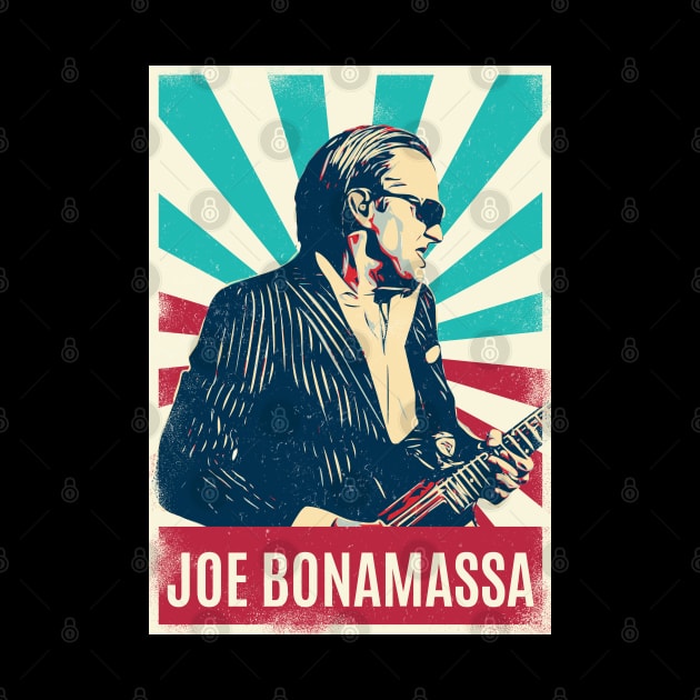 Vintage Retro Joe Bonamassa by Bengkel Band