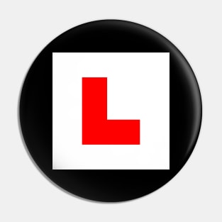 L-Plate Learner Driver Sign Pin