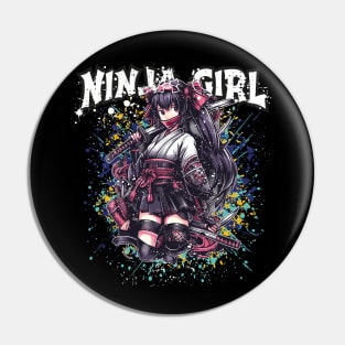 Silent Shadows: The Adventures of Ninja Girl Pin