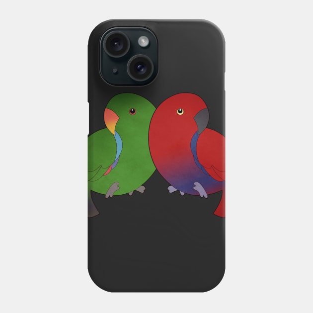 Eclectus Parrot Phone Case by Psitta