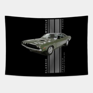 Challenger RT HEMI 426 Classic American Muscle Cars Vintage Tapestry