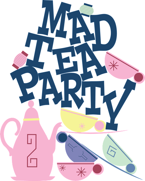 Mad Tea Party! Kids T-Shirt by WearInTheWorld