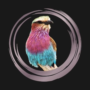 Lilac breasted Roller - Bird - Graphic - Bird in Africa T-Shirt