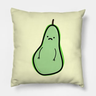 Sad Pear (the Fruit Salad Collection) Pillow