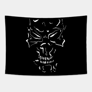 grim skull Tapestry