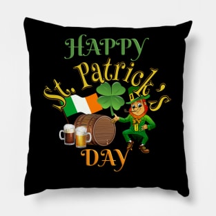 Happy St. Patrick’s Day Pillow