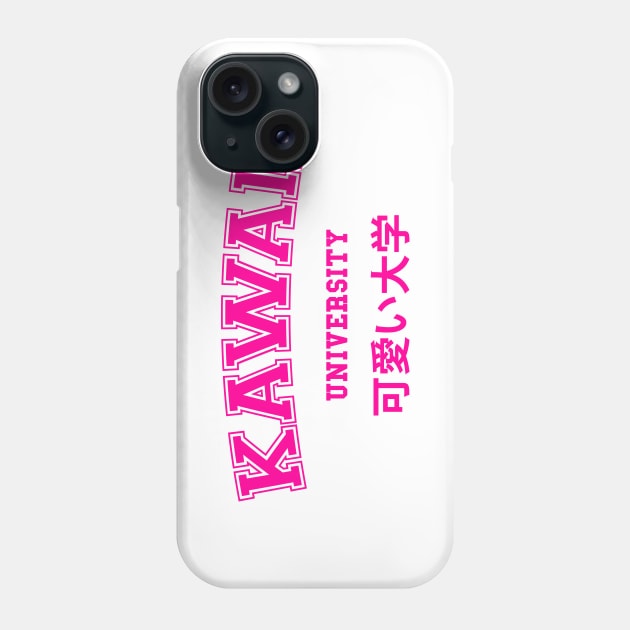 KAWAII UNIVERSITY Phone Case by tinybiscuits