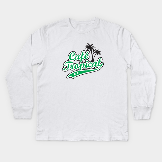 cafe tropical baseball shirt