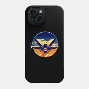Cool Fighter Plane Graphic Phone Case