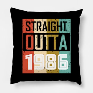 Straight Outta 1986 Pillow