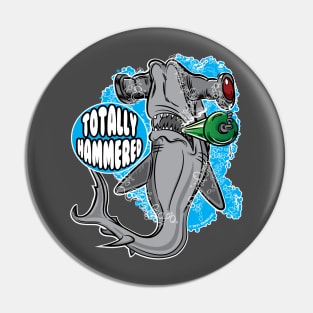 Totally Hammered - Hammerhead Shark Pin