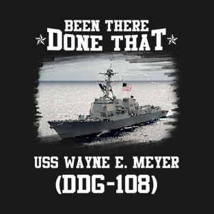 USS Wayne E. Meyer DDG-108  Veterans Day Christmas Gift T-Shirt