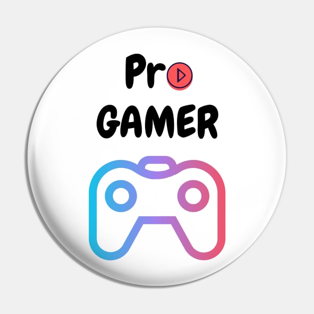 Pro Gamer Pin by Simple D.