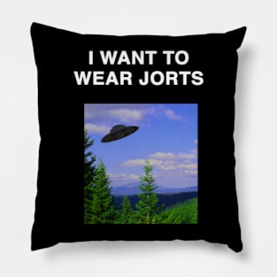 I 🖤 Jorts Pillow