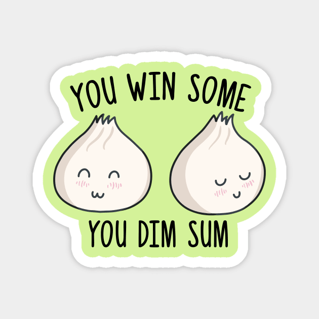 You Win Some, You Dim Sum Magnet by Ratatosk