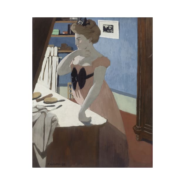 Misia at Her Dressing Table by Felix Vallotton by Classic Art Stall