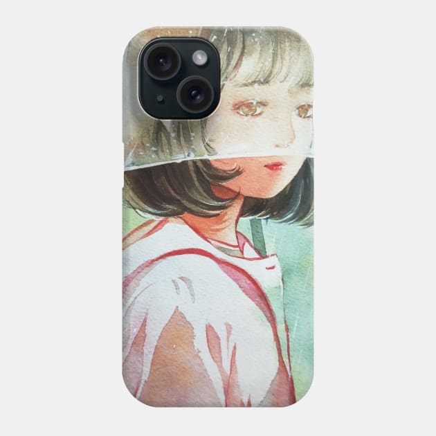 In the Rain Phone Case by yunzhen_ho