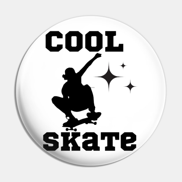 Cool skate Pin by houdasagna