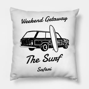 Weekend Car Getaway Pillow