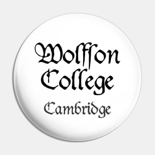 Cambridge Wolfson College Medieval University Pin