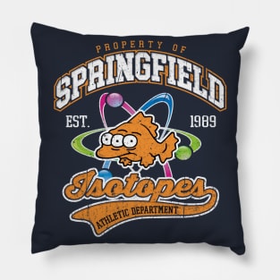 Property of Springfield Isotopes Pillow