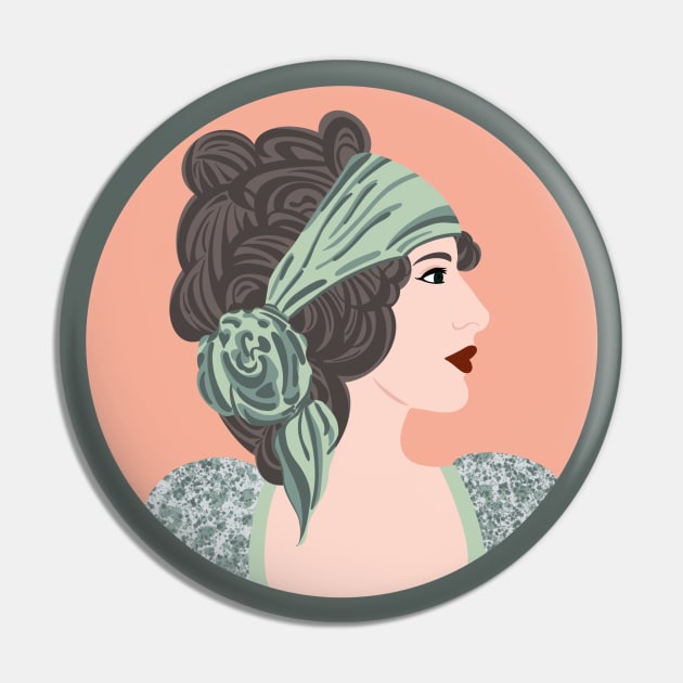 Romantic look of a vintage lady Pin by Simplulina