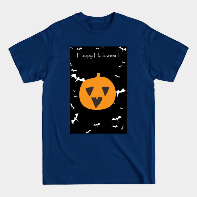 Disover "Happy Halloween" Cute Tiny Happy Pumpkin - Halloween - T-Shirt