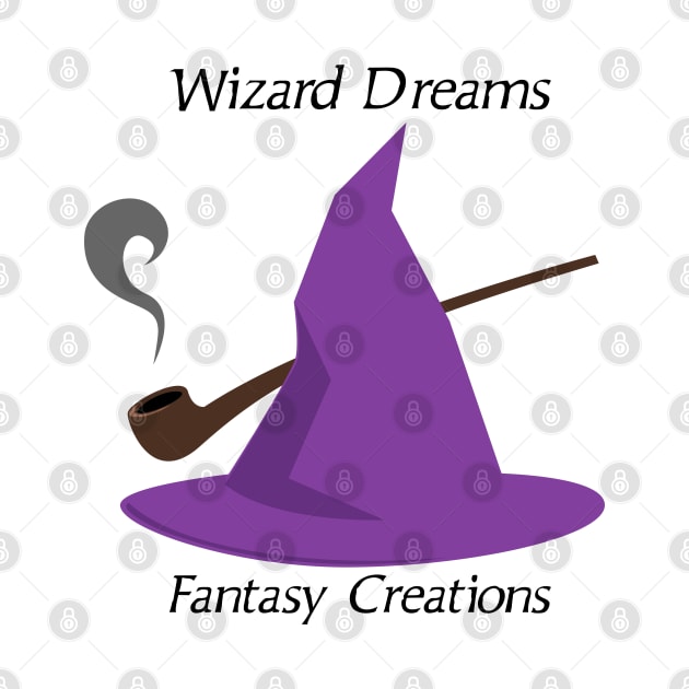 Wizard Dreams Fantasy Creations Wizard Hat Logo by WizardDreamsFantasyCreations