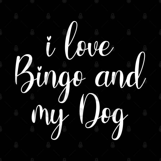 I love Bingo and my Dog by TIHONA