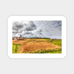 Norfolk Windmill Landscape Magnet