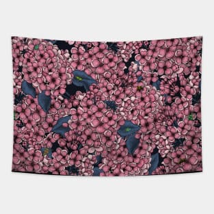 Pink Lilac garden Tapestry