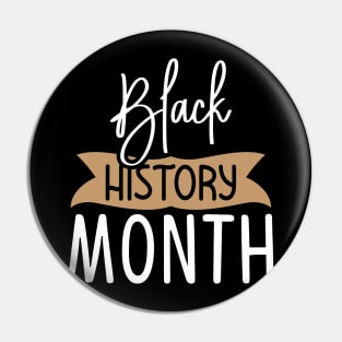 BLACK HISTORY MONTH Pin