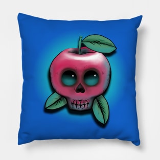 Cute Skull Apple Pillow