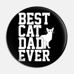 Best Cat Dad Ever Cat Daddy 4O Pin