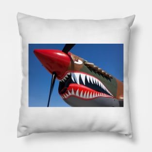 Flying tiger plane Pillow