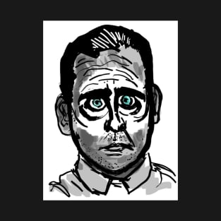 Deranged michael scott T-Shirt