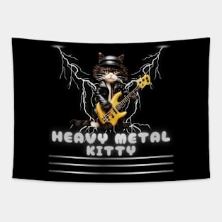 Heavy Metal Kitty Tapestry