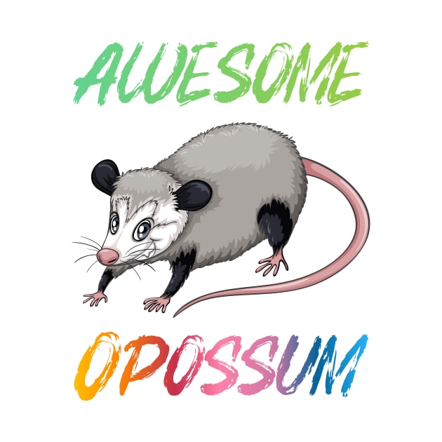 Awesome Opossum by Dotty42