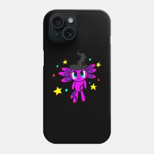 Axolotl Witch Halloween Trick Or Treat Phone Case