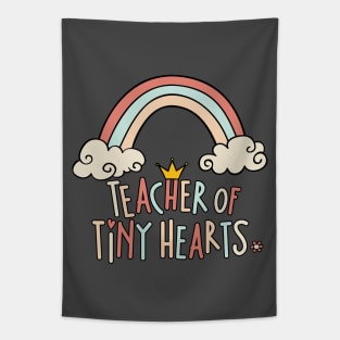 Teacher Of Tiny Hearts Valentine's Day For Teachers Tapestry