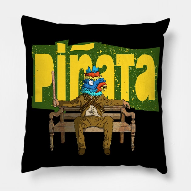 Pinata Pillow by Brainfrz