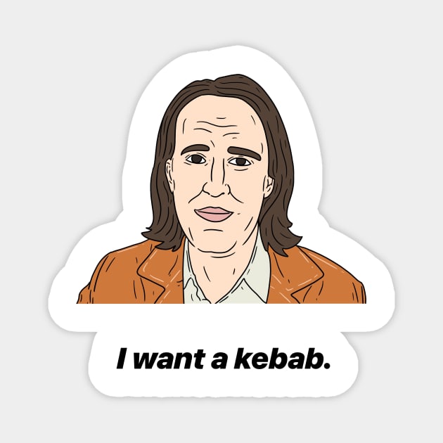 GOG | I WANT A KEBAB Magnet by tommytyrer