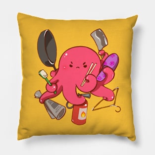 Murder Octopus Pillow