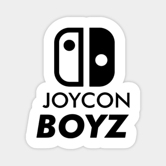 Joycon Boyz Logo Etika Funny Joycons Pc Game Switch Magnet Teepublic