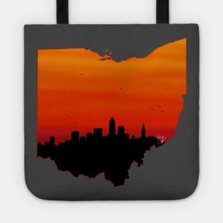 Cleveland Skyline Tote