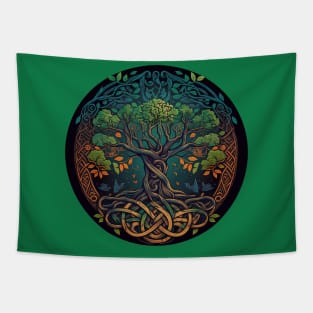 Celtic Tree of Life Tapestry