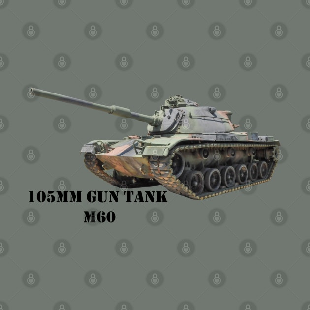 105mm Gun Tank M60 by Toadman's Tank Pictures Shop