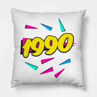 1990 shapes Pillow