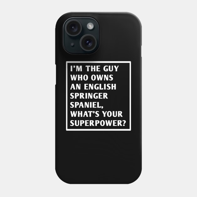 English Springer spaniel Phone Case by BlackMeme94